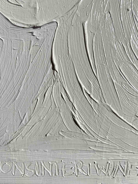 Découvrez "SILK" issue de la série PRISMES, SCALE d'Alina Schiau, aka alina(lalala).Huile et acrylique sur toile de lin montée sur châssis. - 2024. Découvrez toutes les oeuvres de l'univers contemporain, déjanté et décapant de l'artiste.