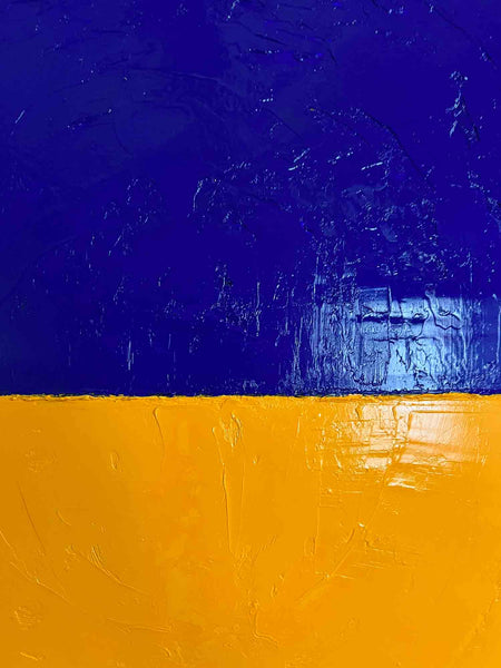 Découvrez "SUNSET" issue de la série PRISMES - Epicentre d'Alina Schiau, aka alina(lalala).Huile et acrylique sur toile de lin montée sur châssis. - 2023. Découvrez toutes les oeuvres de l'univers contemporain, déjanté et décapant de l'artiste.