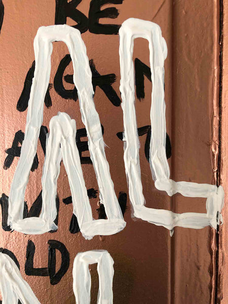 Découvrez "The Door" issue de la série EMPTY d'Alina Schiau, aka alina(lalala). Bombe et peinture murale, sur ancienne porte en bois. Voir toutes les oeuvres, l'univers contemporain, déjanté et décapant de l'artiste.