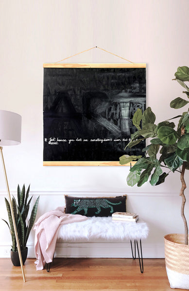 Découvrez "ART" ARTPoster d'Alina Schiau, aka (lalala). Bombe, Posca et acrylique sur toile découpée et fixée manuellement entre deux baguettes de bois. Voir toutes les oeuvres, l'univers contemporain déjanté et décapant de l'artiste.