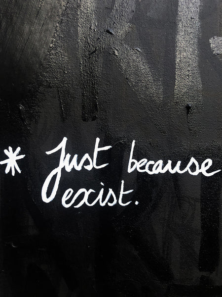 Découvrez "ART" ARTPoster d'Alina Schiau, aka (lalala). Bombe, Posca et acrylique sur toile découpée et fixée manuellement entre deux baguettes de bois. Voir toutes les oeuvres, l'univers contemporain déjanté et décapant de l'artiste.